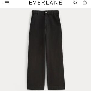 Everlane Wide Leg Crop Pant